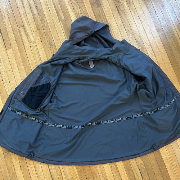 REI Co-Op Grey All Weather Lined Utility Jacket with detachable hood | XL - Picture 5 of 10